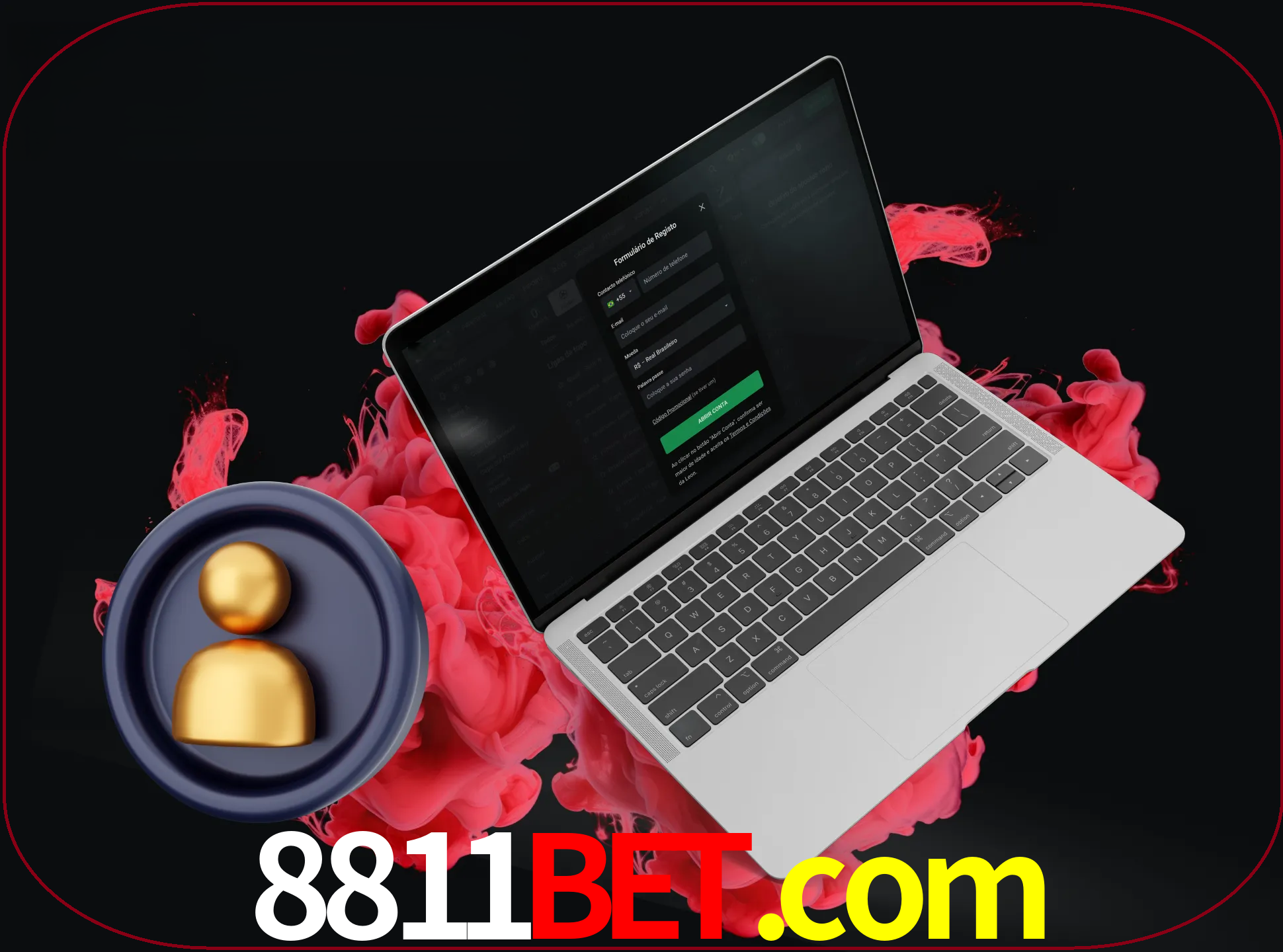No cabeçalho do site 8811bet, clique no botão que o levará a um formulário especial onde terá de introduzir as suas informações actuais.